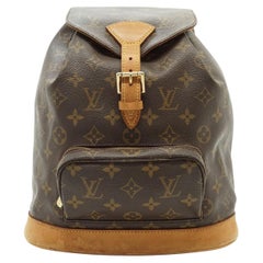 Louis Vuitton Vintage Monogram Canvas Montsouris MM Backpack Bag