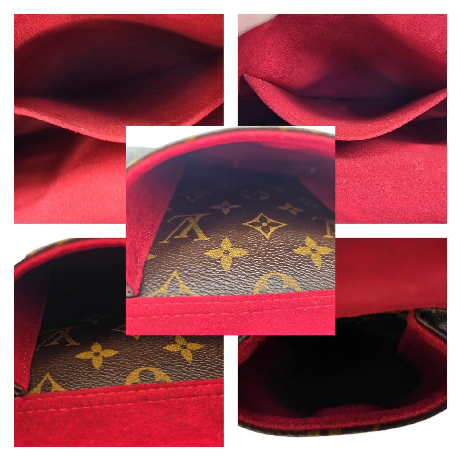 Louis Vuitton Vintage Monogrammierte Canvas Multiple-Cite Tasche aus Segeltuch im Angebot 2