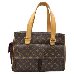 Borsa Louis Vuitton Vintage Monogram in tela con più citazioni