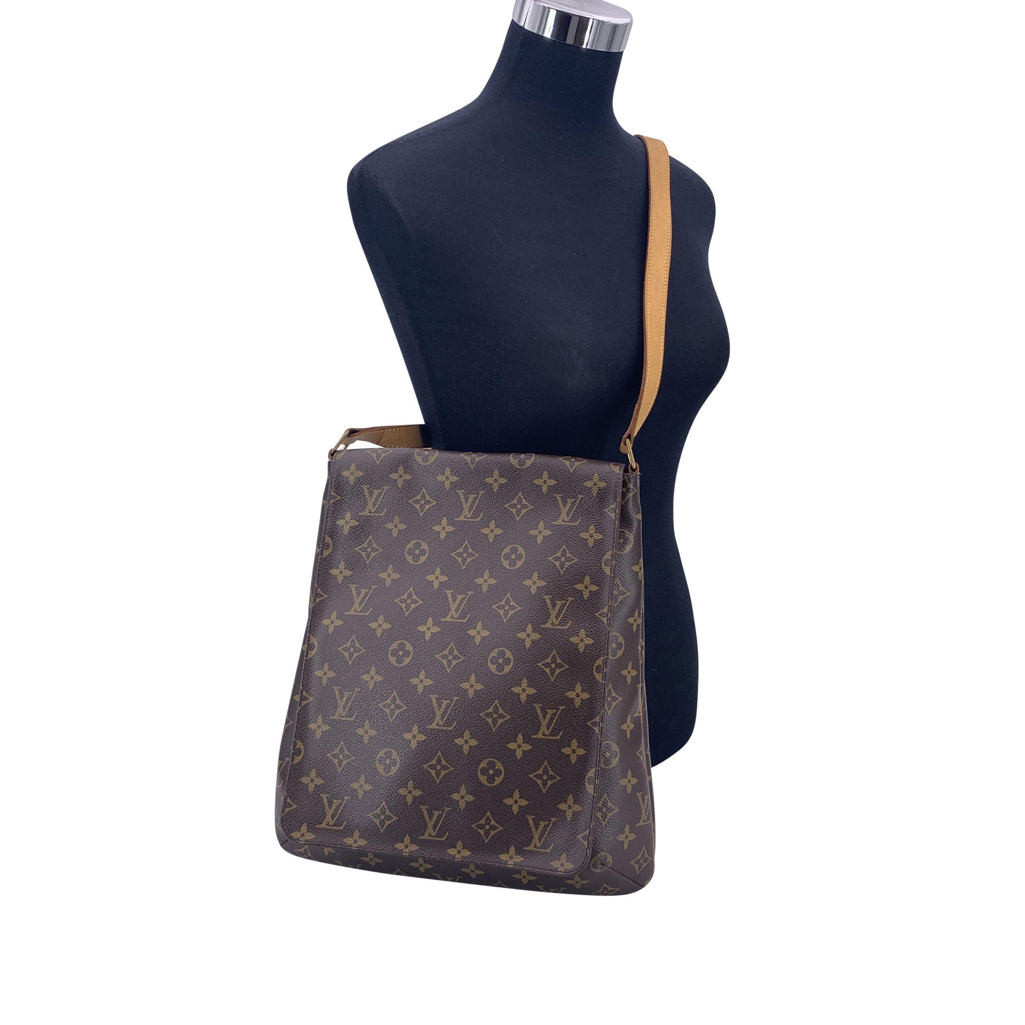 Ce magnifique objet est accompagné d'un certificat d'authenticité fourni par Entrupy. Le certificat sera fourni sans frais supplémentaires Un classique de Louis Vuitton, le sac transversal Musette est fabriqué dans la toile du monogramme