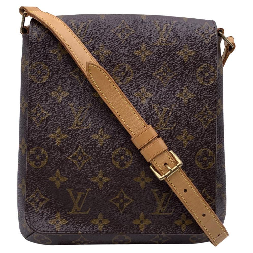 Louis Vuitton Vintage Monogram Canvas Musette Salsa Flap Shoulder Bag