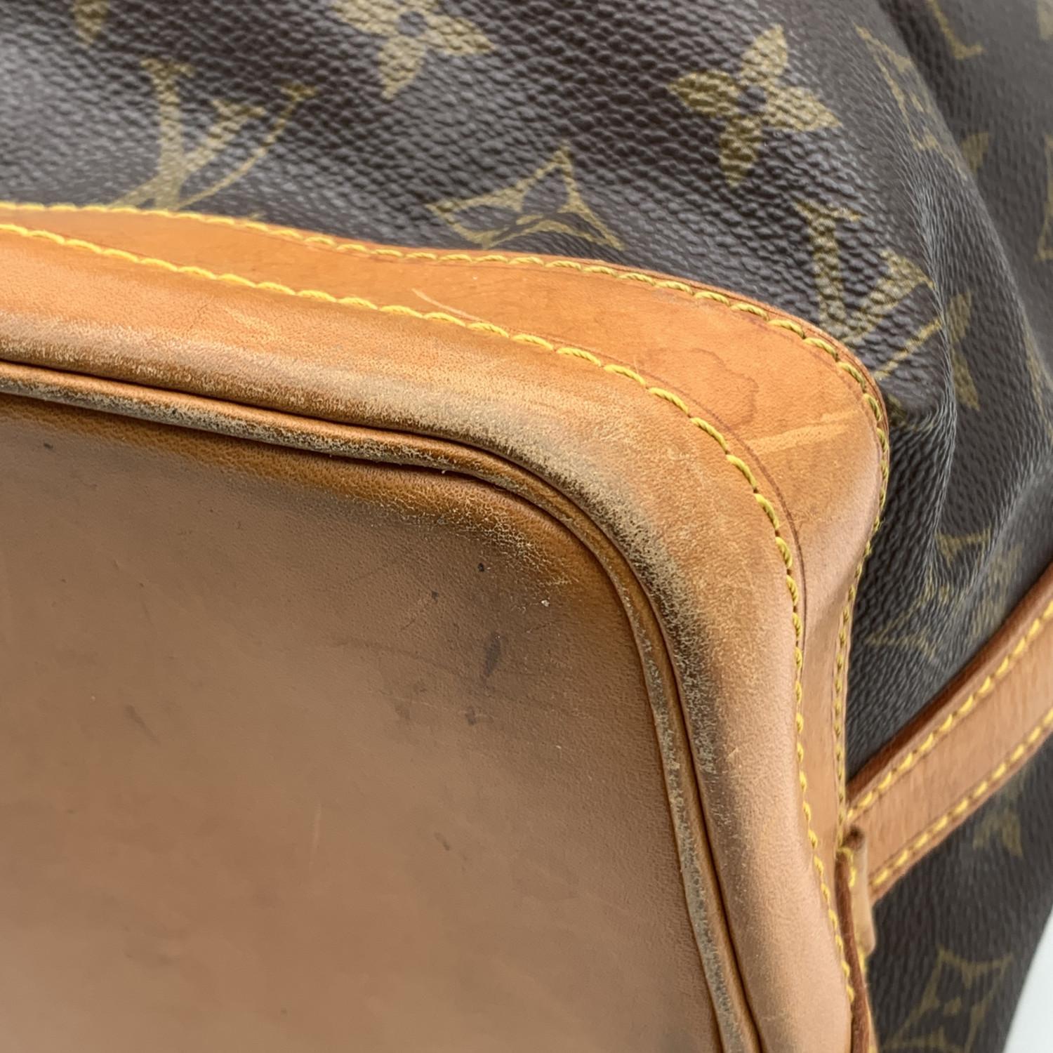 Louis Vuitton Vintage Monogram Canvas Noe Noé Bucket Shoulder Bag 2