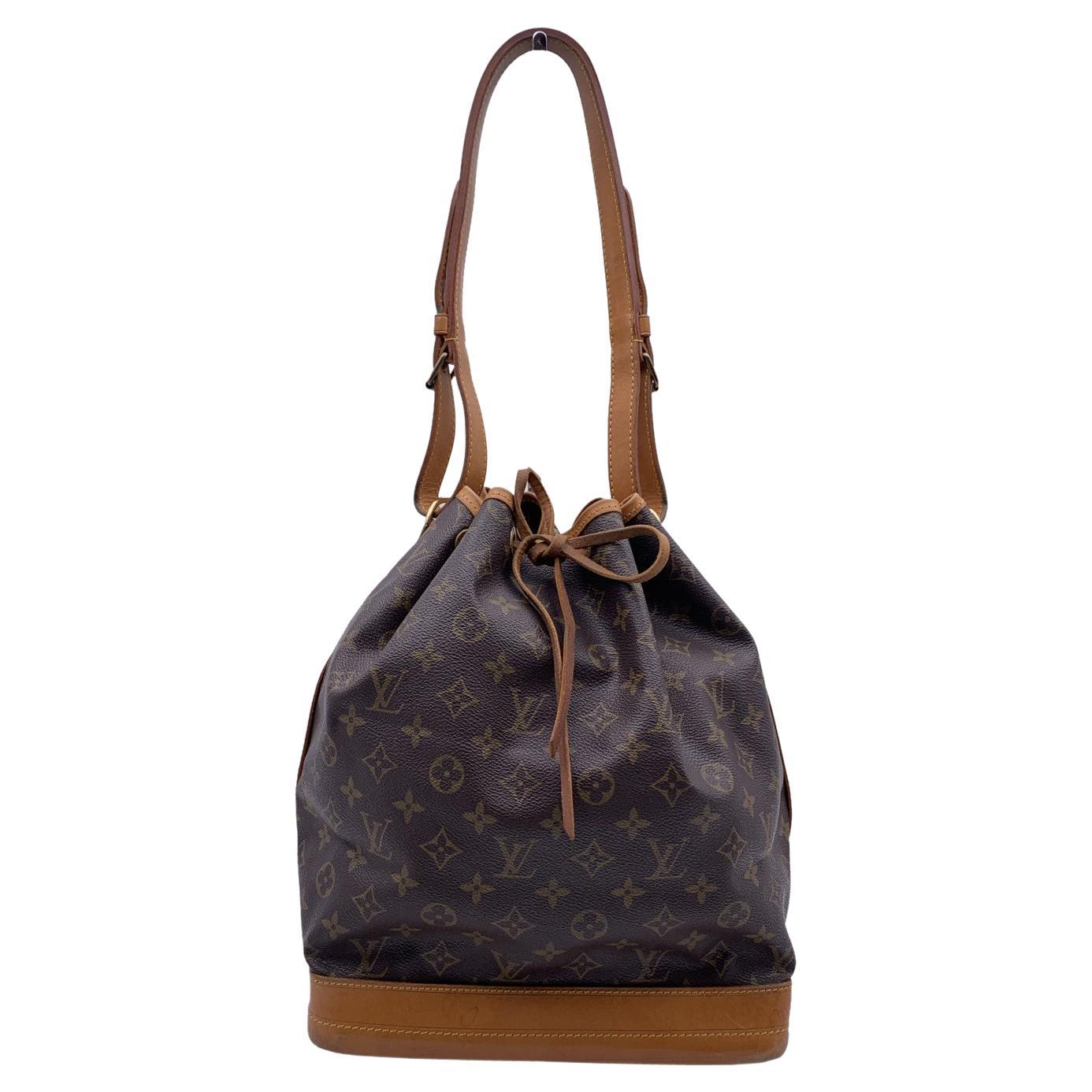 Louis Vuitton Vintage Monogram Canvas Noe Noé Bucket Shoulder Bag