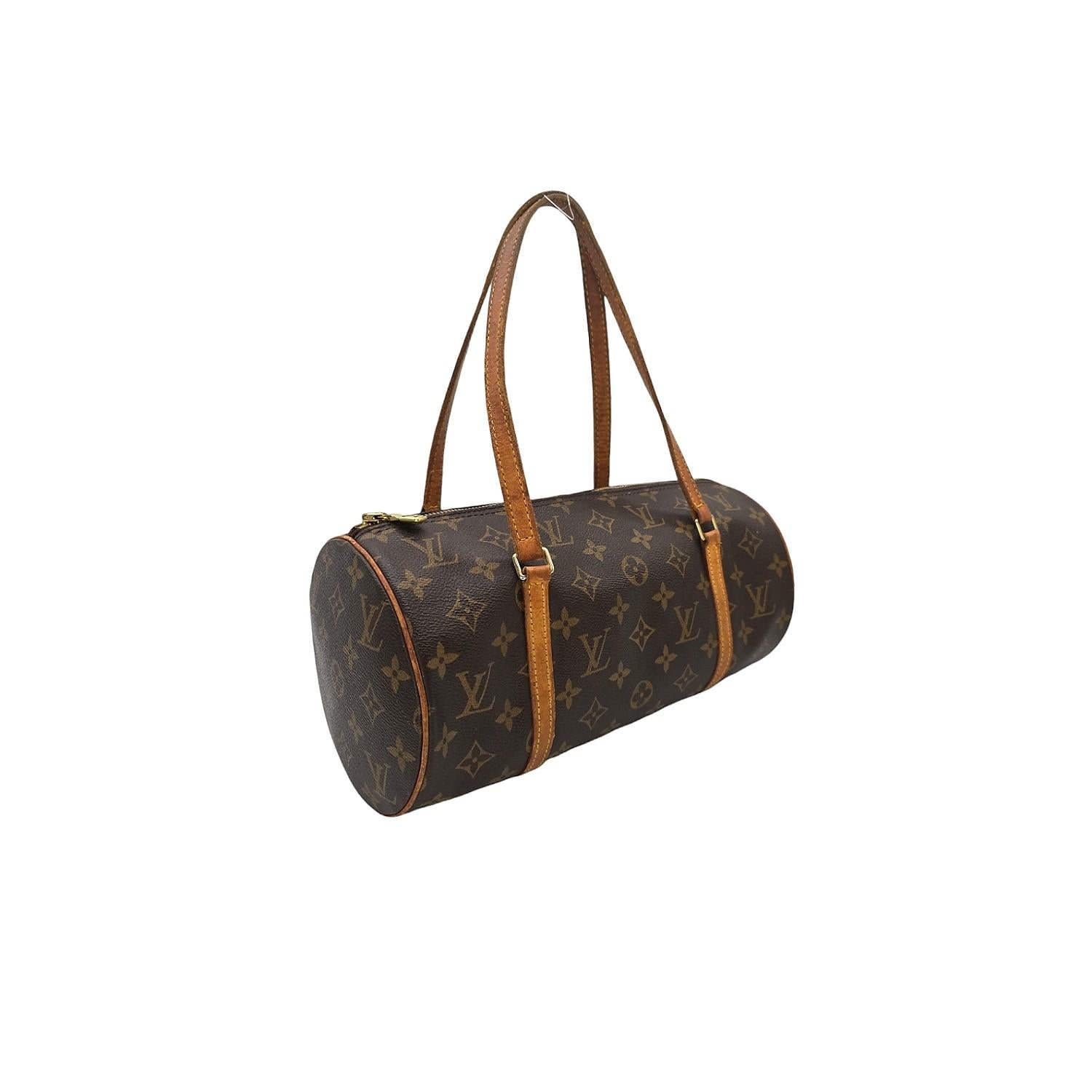 Louis Vuitton Vintage Monogram Canvas Papillon 30 Bag In Good Condition In Scottsdale, AZ