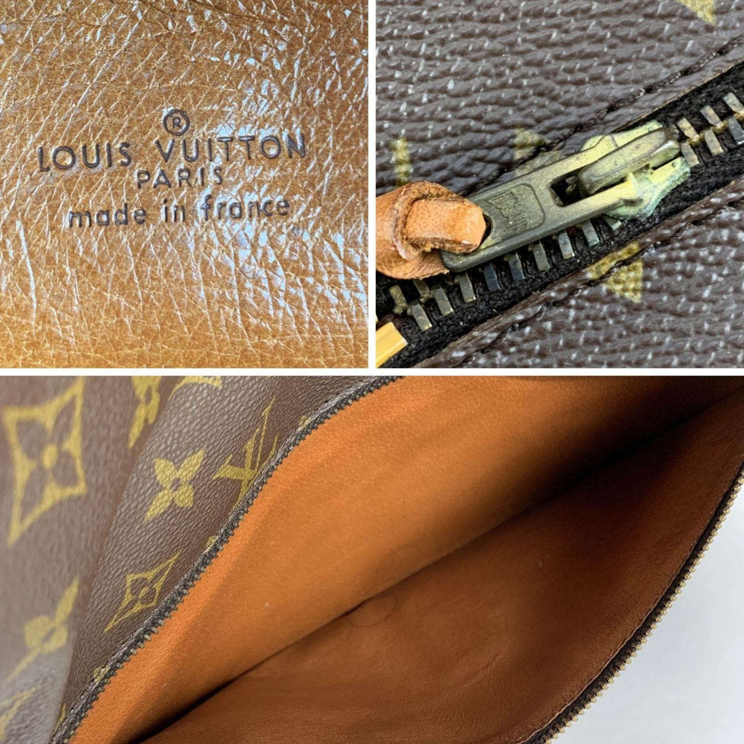 Louis Vuitton Vintage Monogrammierte Canvas Pochette Pliante klappbare Clutch Tasche Damen