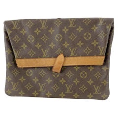 Louis Vuitton Vintage Monogrammierte Canvas Pochette Pliante klappbare Clutch Tasche