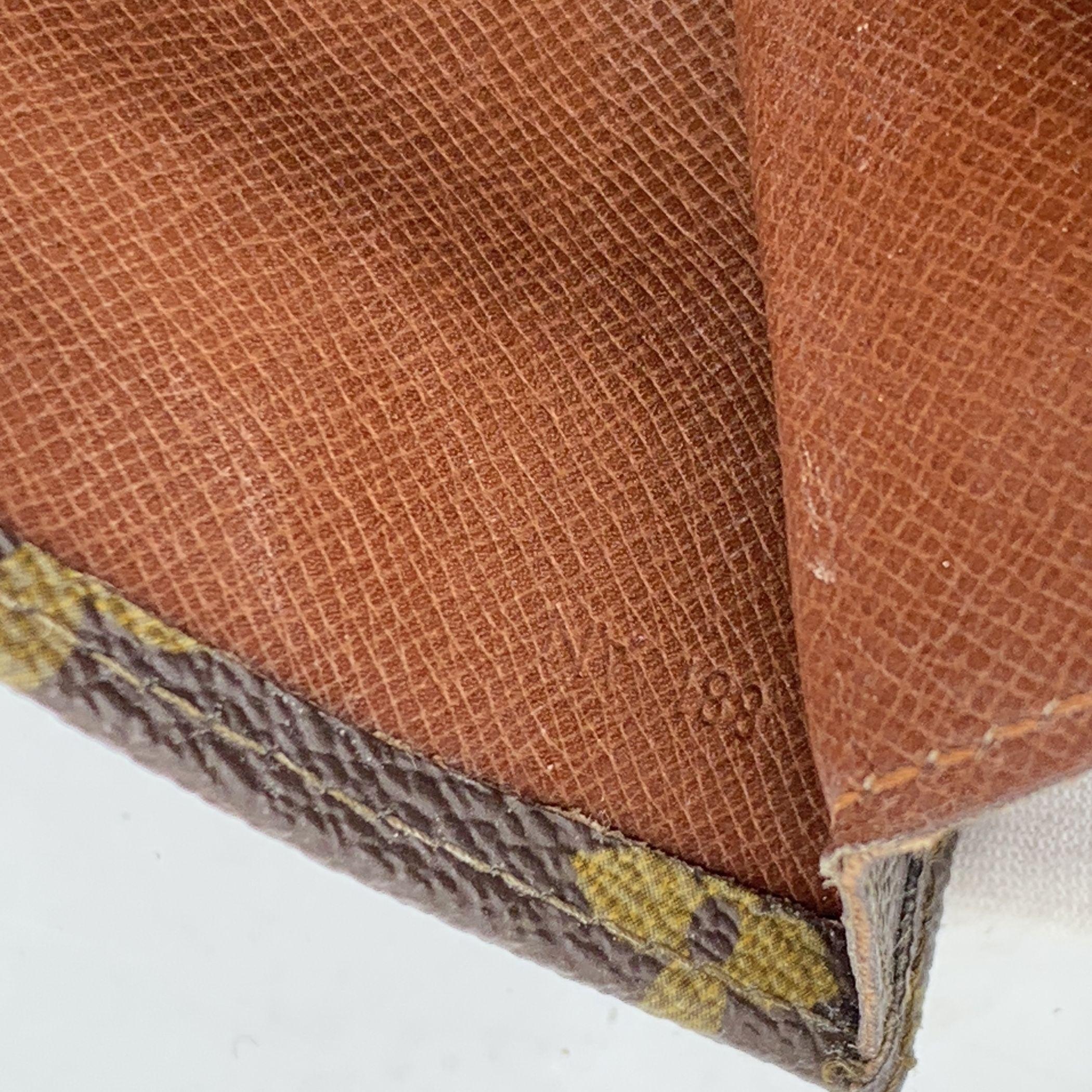 Louis Vuitton Vintage Monogram Canvas Pochette Rabat Clutch Bag 1