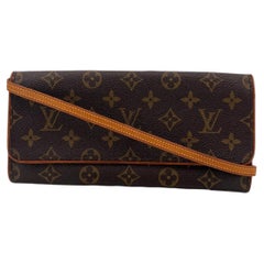 Louis Vuitton Vintage Monogram Canvas Pochette Twin GM Bag