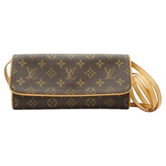 Louis Vuitton Vintage Monogram Canvas Pochette Twin GM Shoulder Bag
