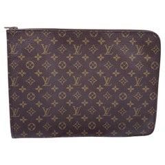 Louis Vuitton Vintage Monogram Canvas Portfolio Poche Documents Case