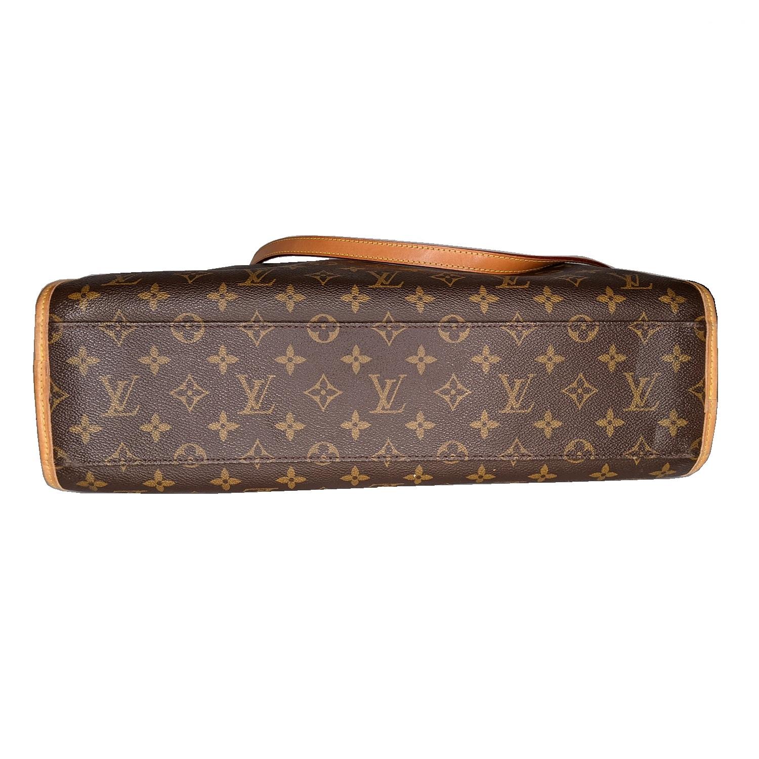 Louis Vuitton Vintage Monogramm Segeltuch Rivoli Schulranzen für Damen oder Herren
