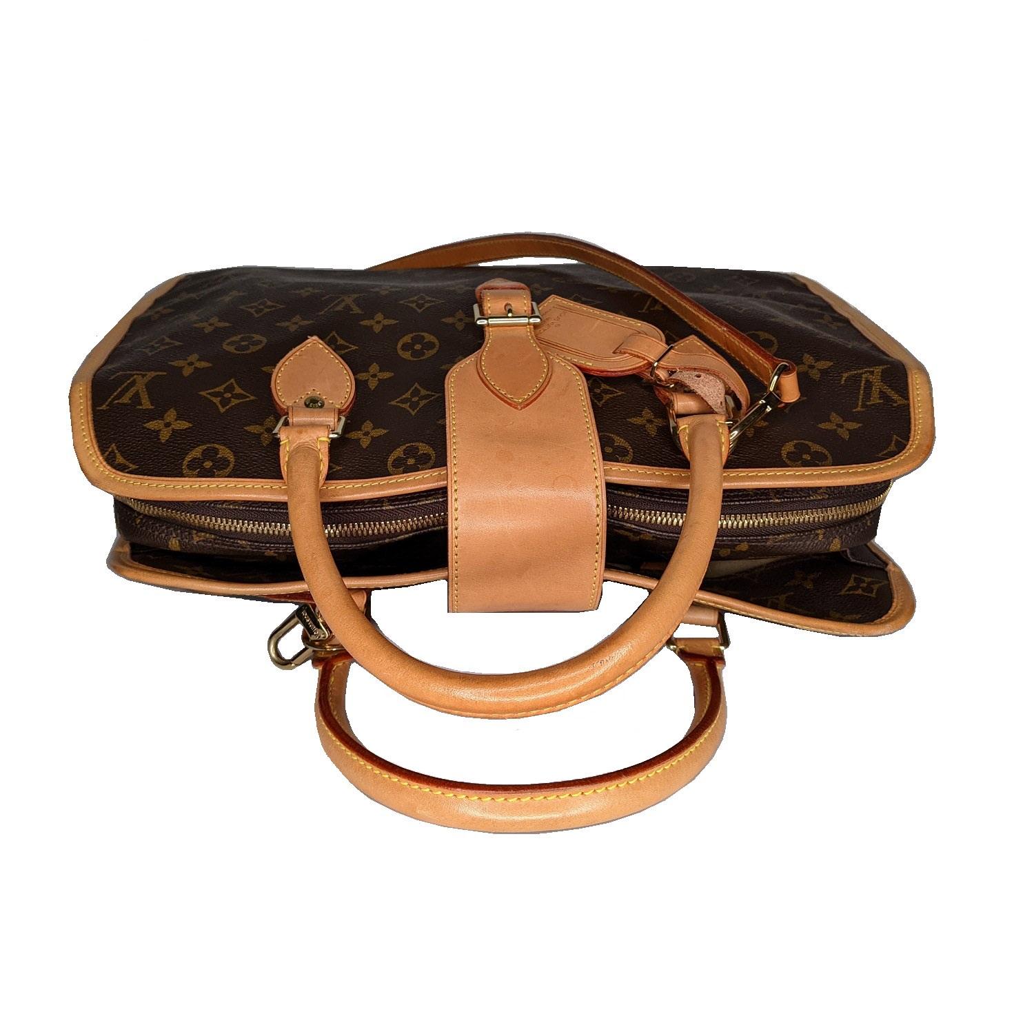 Louis Vuitton Vintage Monogramm Segeltuch Rivoli Schulranzen 1