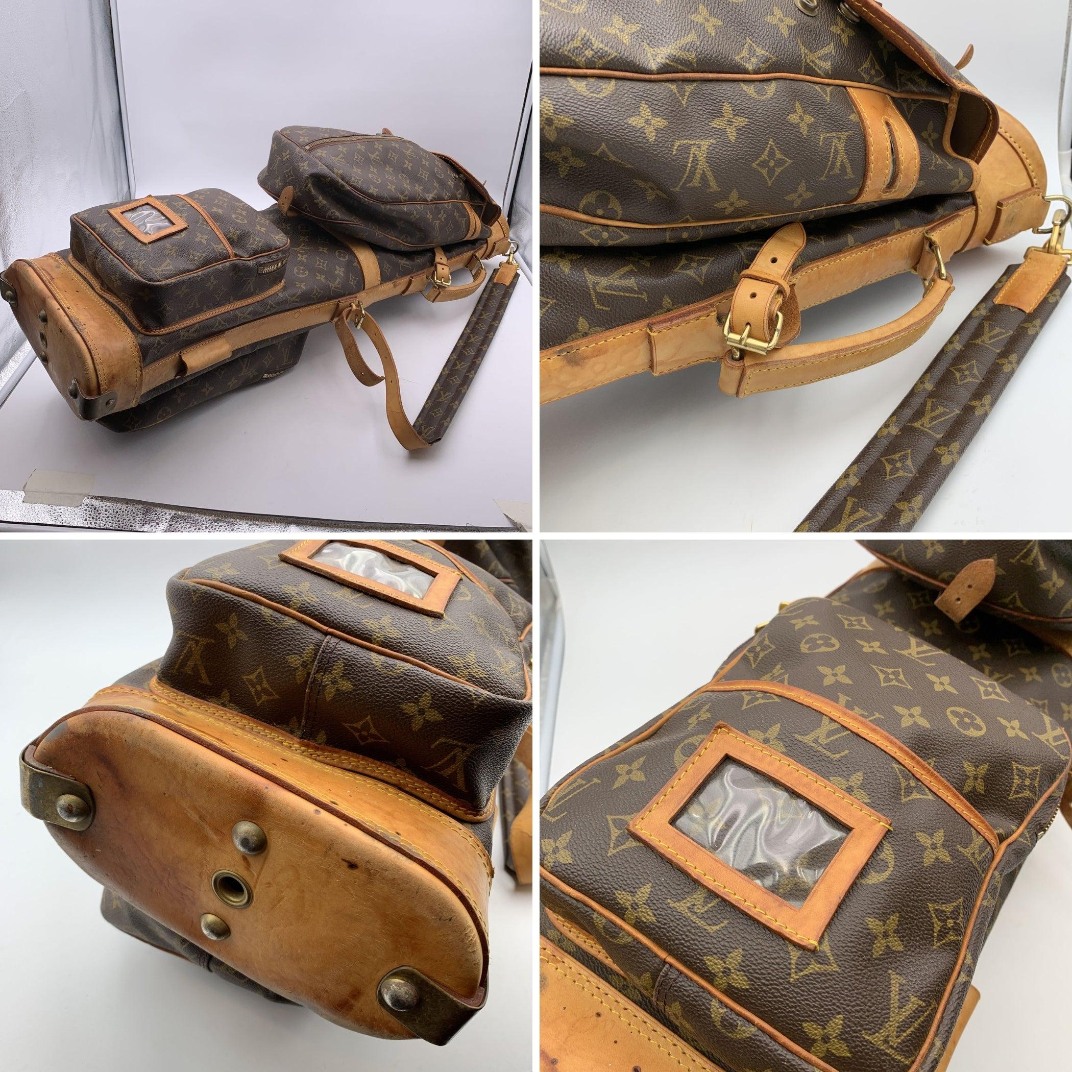 Louis Vuitton Vintage Monogram Canvas Sac de Golf Sport Shoulder Bag For Sale 1