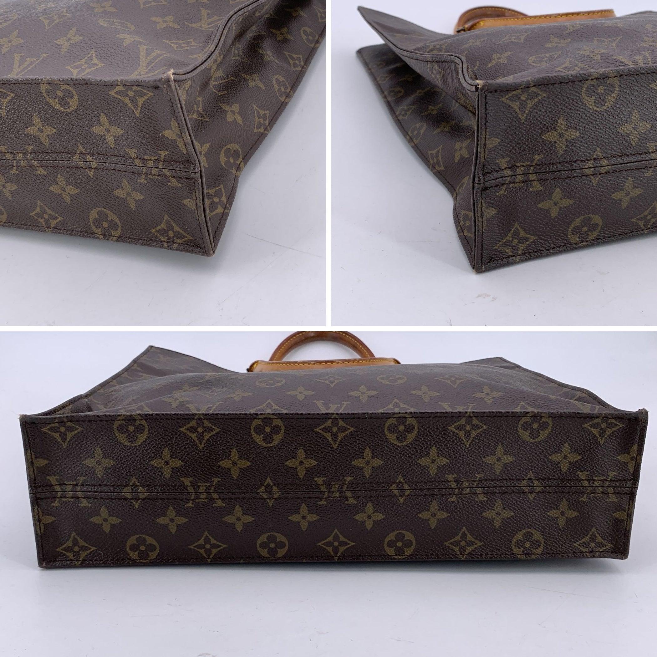 Louis Vuitton Vintage Monogram Sac Plat GM Fourre-tout en vente 1