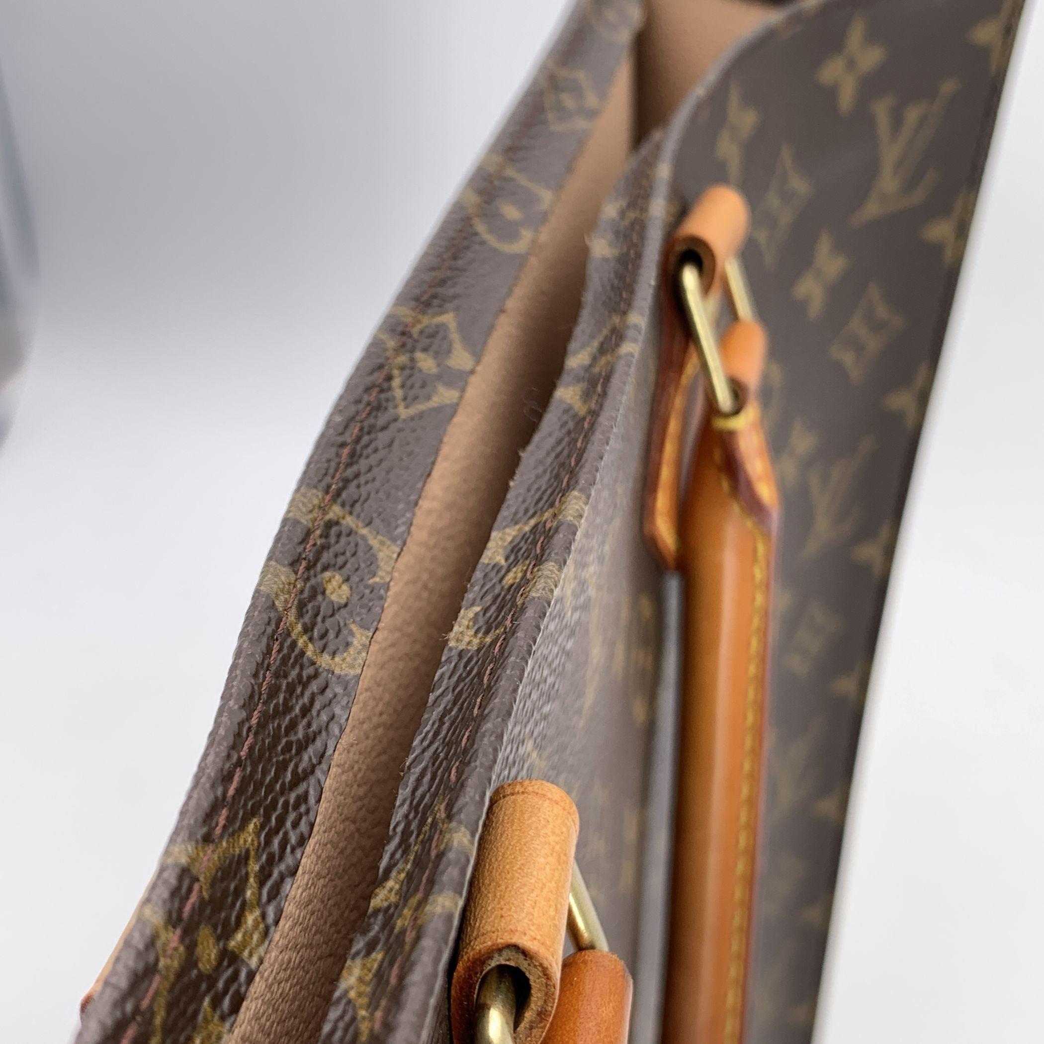 Louis Vuitton Vintage Monogram Canvas Sac Plat GM Tote Shopping Bag 2
