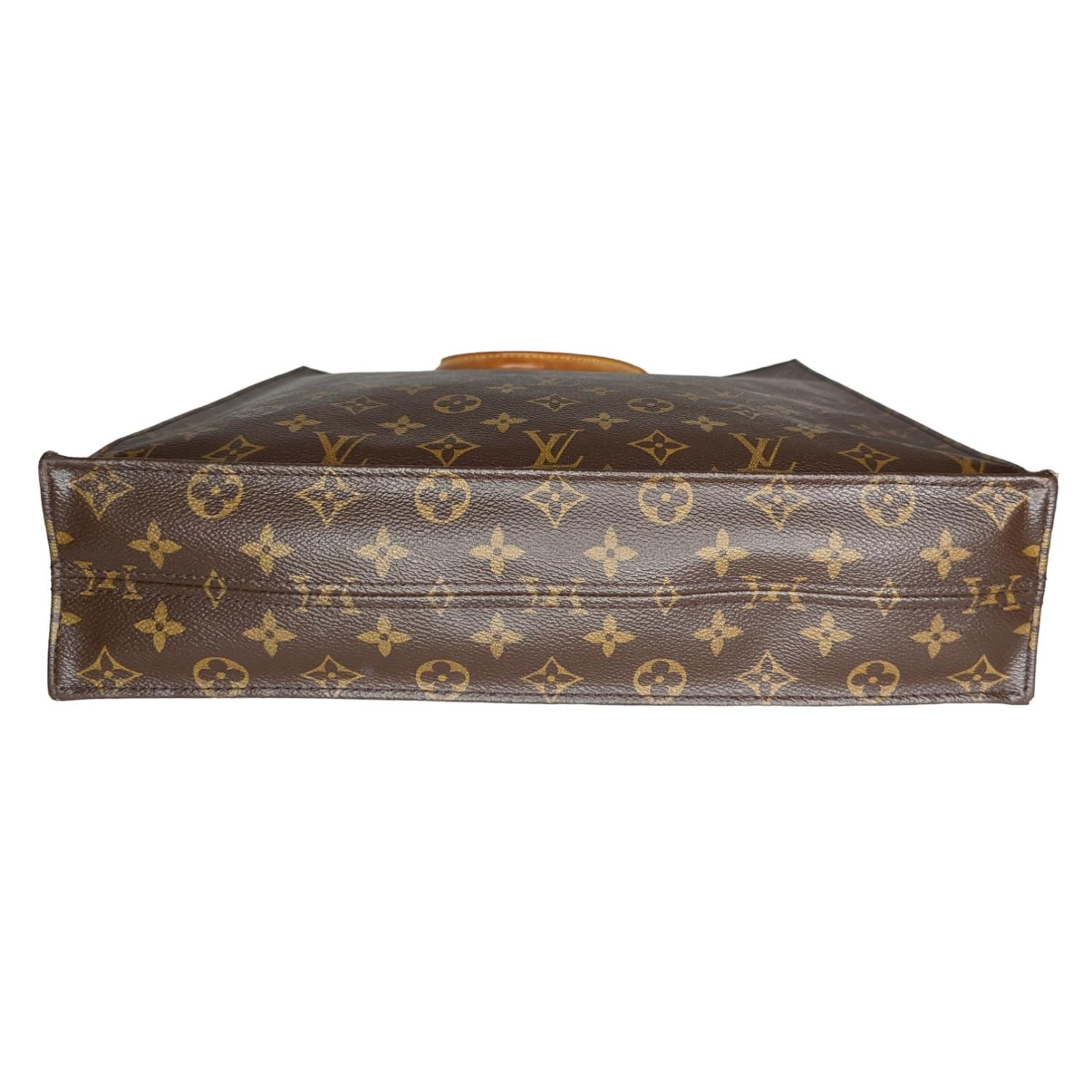 Sac Plat Tragetasche aus Segeltuch mit Monogramm von Louis Vuitton für Damen oder Herren