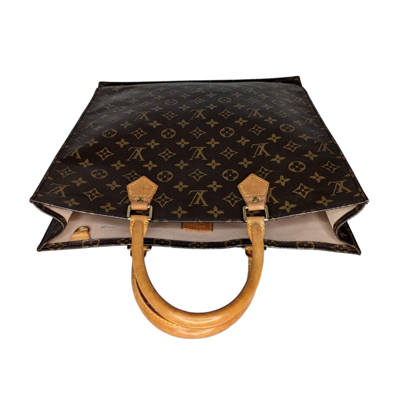Sac Plat Tragetasche aus Segeltuch mit Monogramm von Louis Vuitton 1