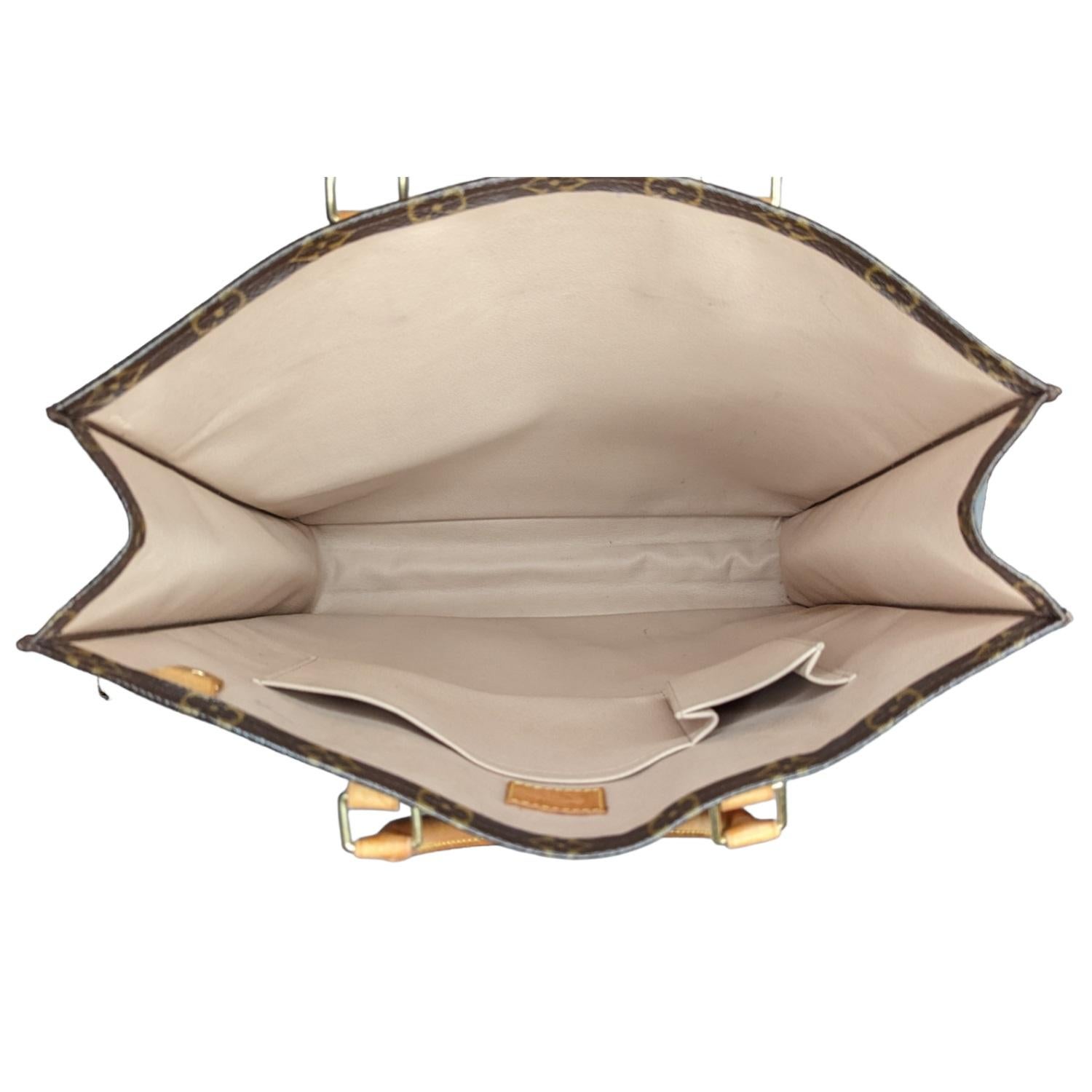 Sac Plat Tragetasche aus Segeltuch mit Monogramm von Louis Vuitton 2