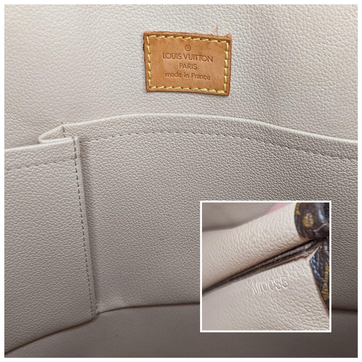 Sac Plat Tragetasche aus Segeltuch mit Monogramm von Louis Vuitton 3