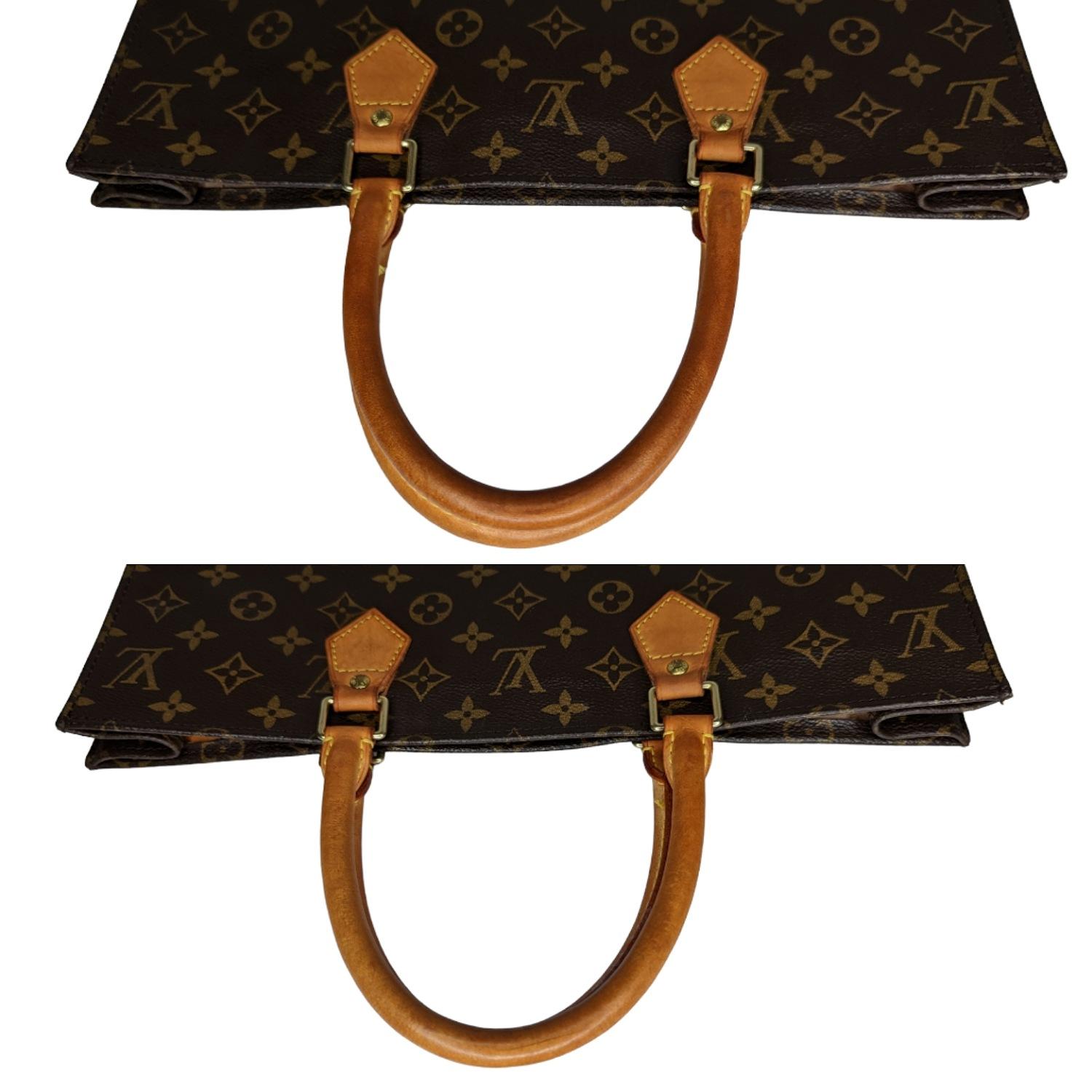 Sac Plat Tragetasche aus Segeltuch mit Monogramm von Louis Vuitton 4
