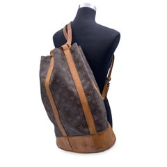 Louis Vuitton Vintage Monogram Canvas Sac Randonnée Shoulder Bag