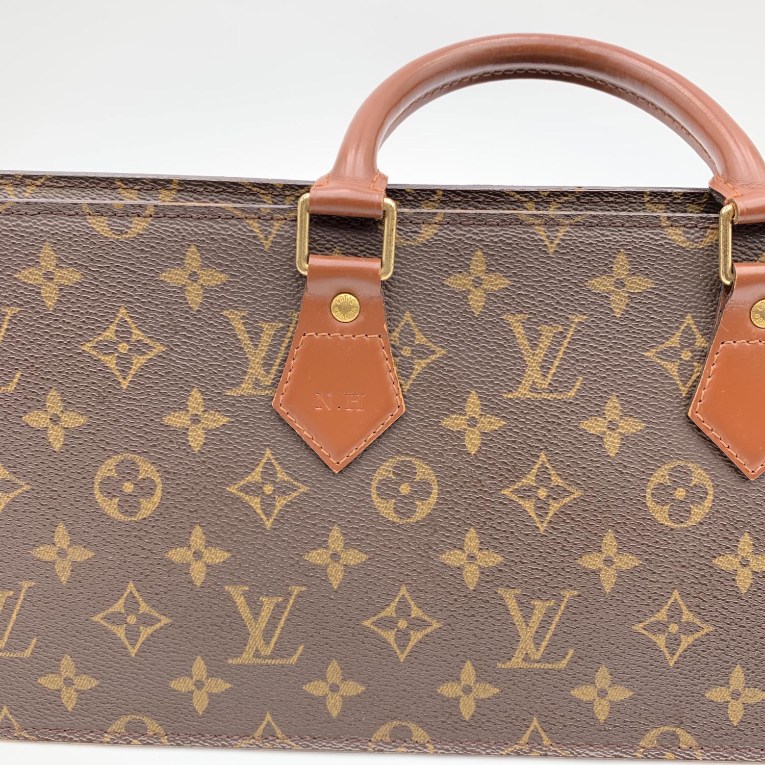 Louis Vuitton Vintage Monogram Canvas Sac Triangle Tricot Bag 1