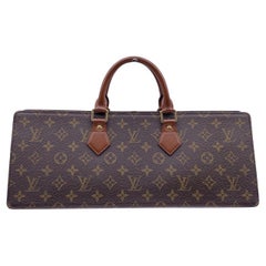 Louis Vuitton Vintage Monogram Canvas Sac Triangle Tricot Bag