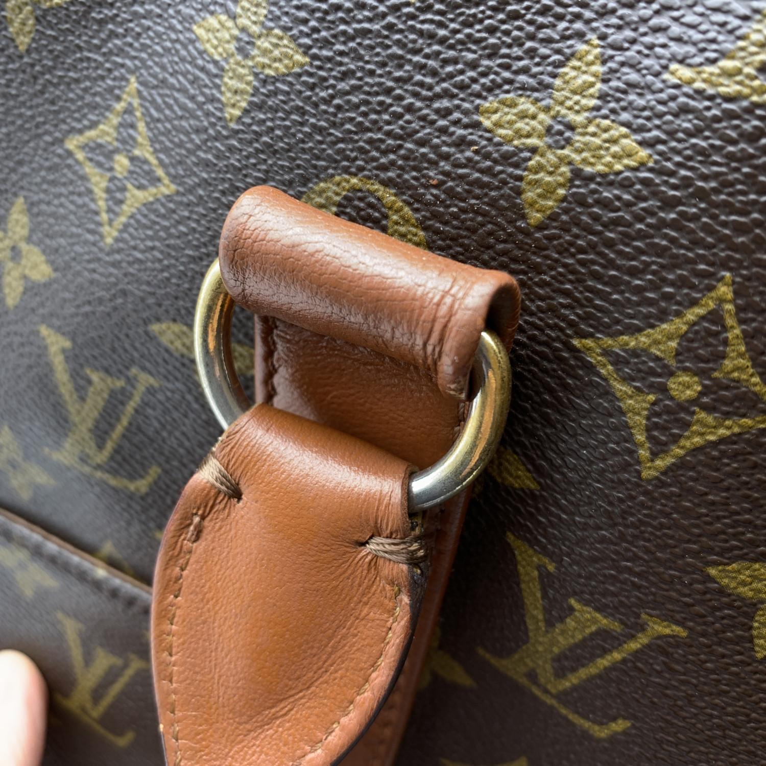 Louis Vuitton Vintage Monogram Canvas Sac Weekend Tote Bag For Sale at