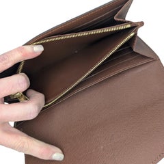 Louis Vuitton Vintage Monogram Canvas Sarah Long Wallet