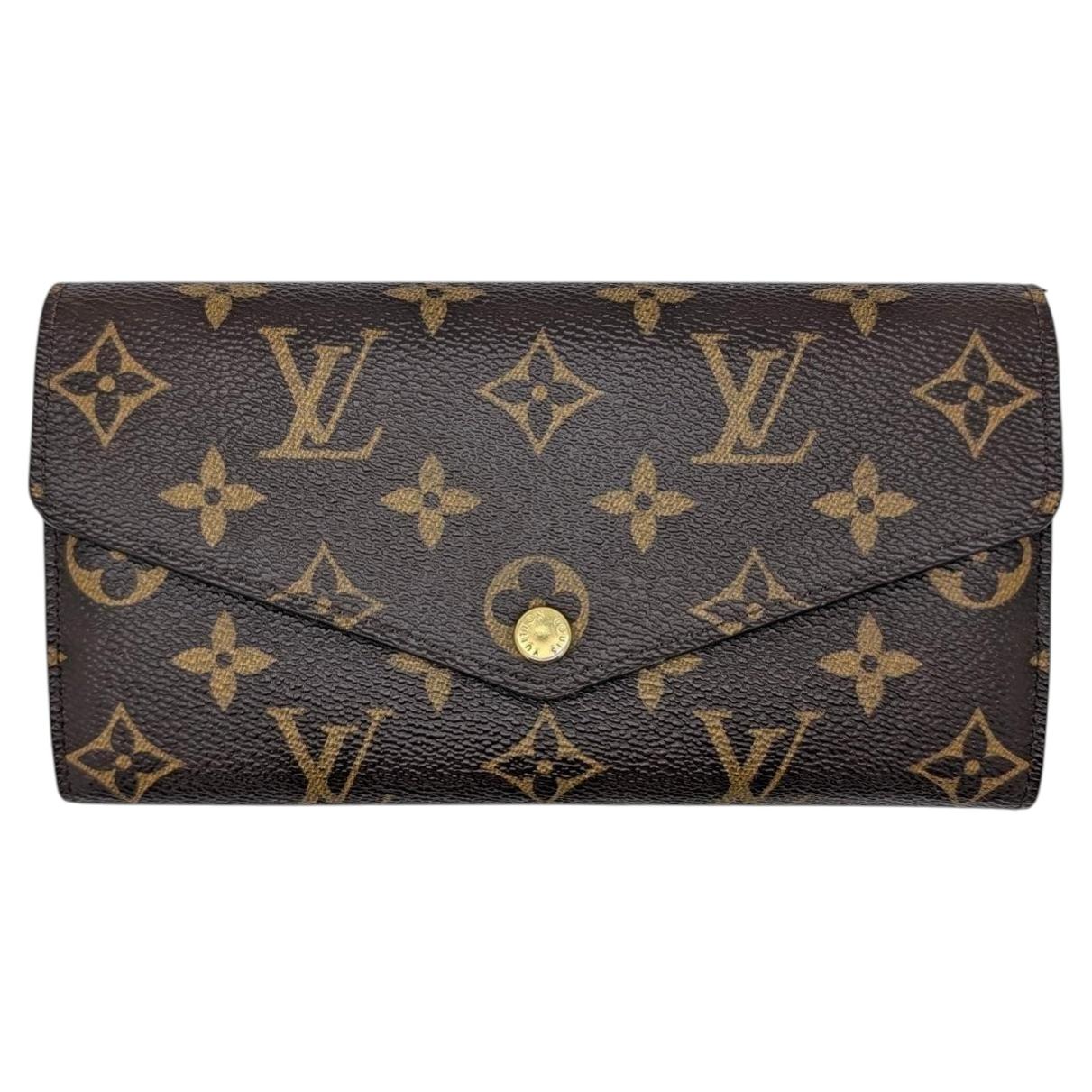 Louis Vuitton Vintage Monogram Canvas Sarah Long Wallet
