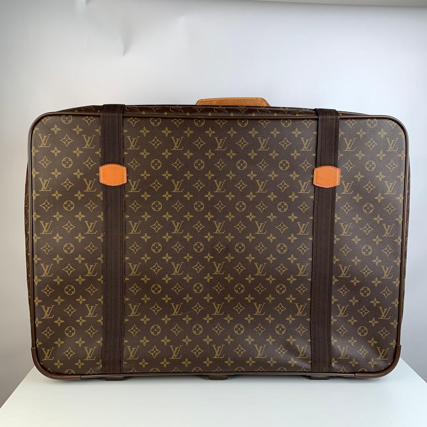 Louis Vuitton Vintage Monogram Canvas Satellite 65 Suitcase Travel Bag 6