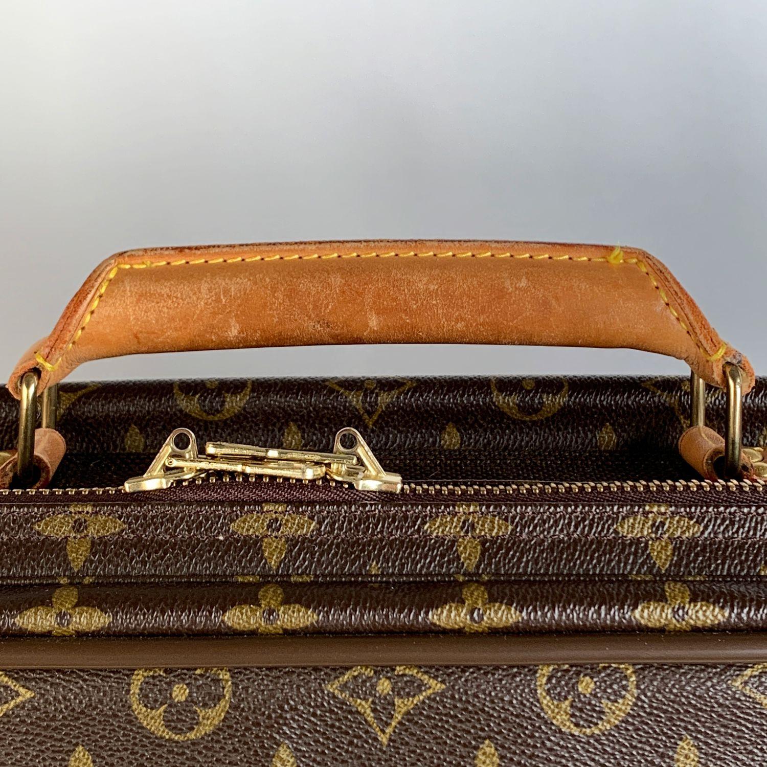 Women's or Men's Louis Vuitton Vintage Monogram Canvas Satellite 65 Suitcase Travel Bag