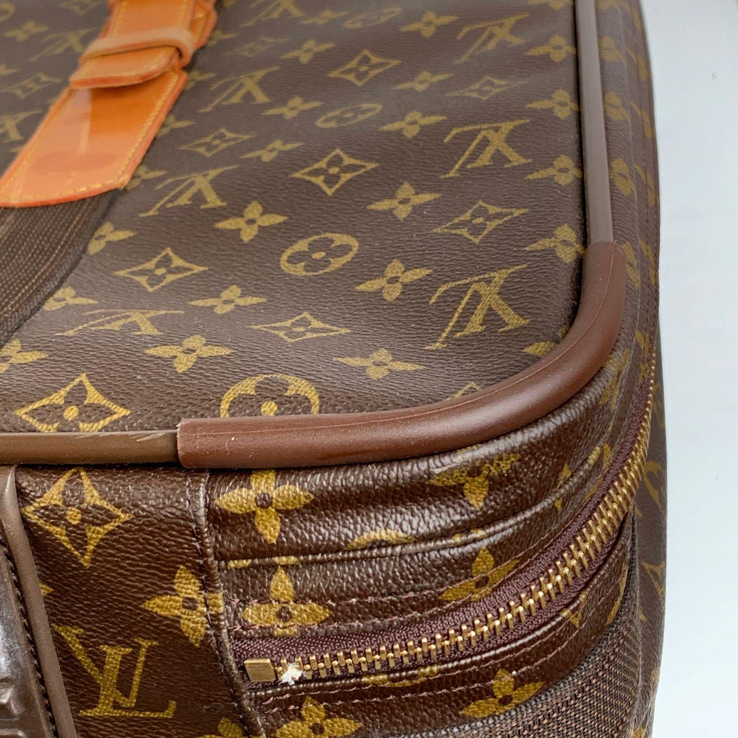 Louis Vuitton Vintage Monogram Canvas Satellite 65 Suitcase Travel Bag 2