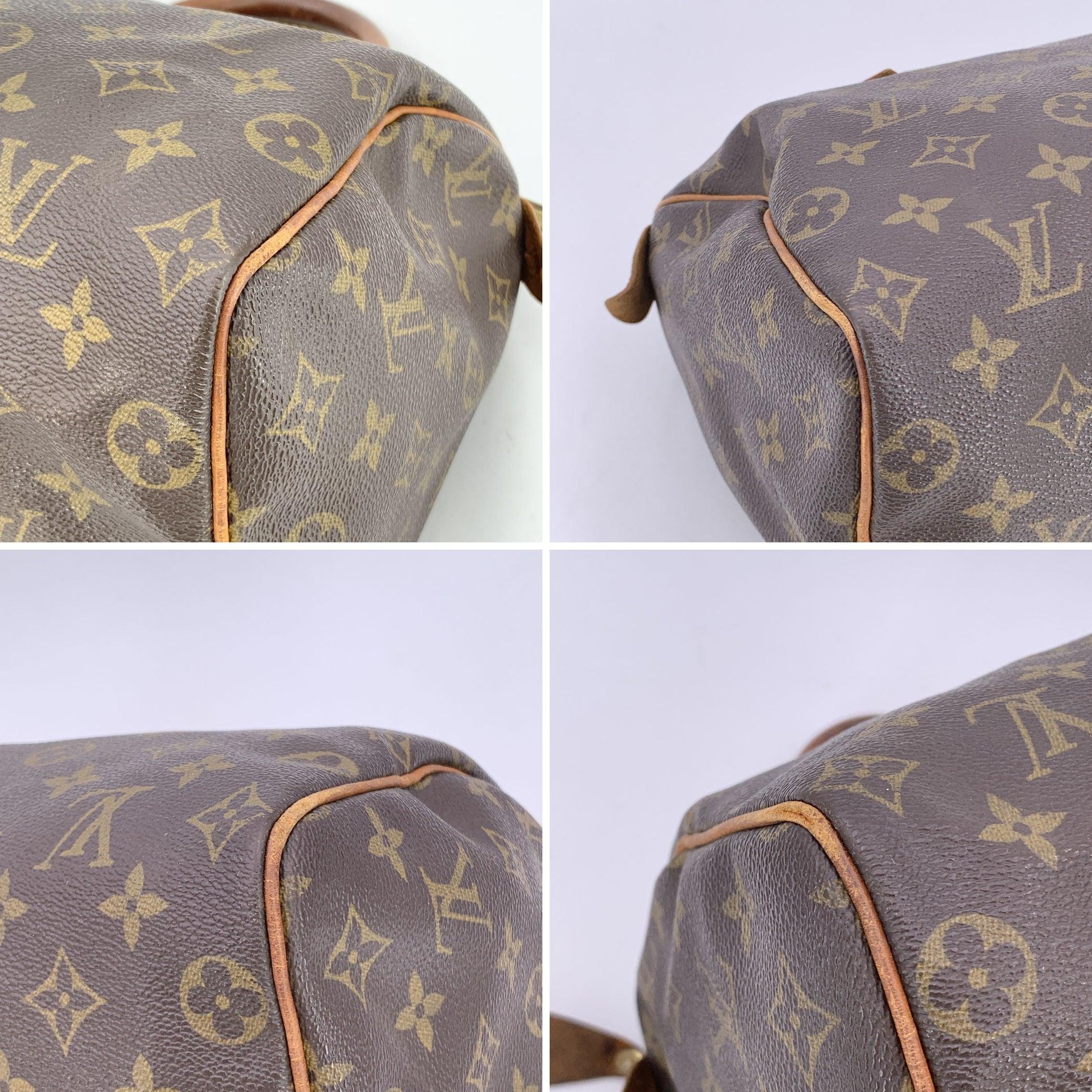 Louis Vuitton Vintage Monogram Canvas Speedy 25 Boston Bag M41528 For Sale 1