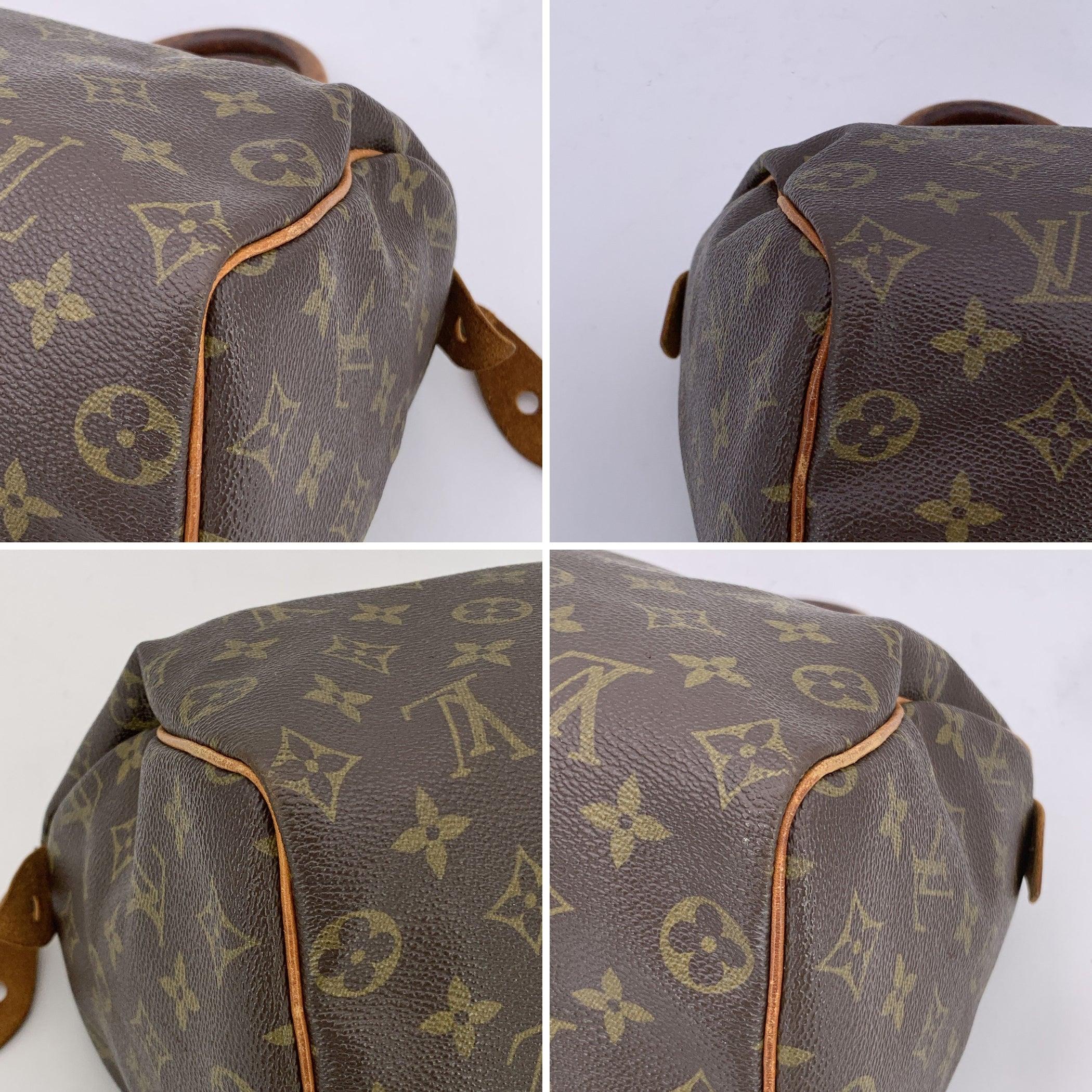 Louis Vuitton Vintage Monogram Canvas Speedy 25 Boston Bag M41528 2