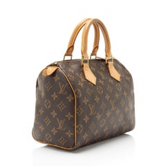 Louis Vuitton Vintage Monogram Canvas Speedy 25 Satchel