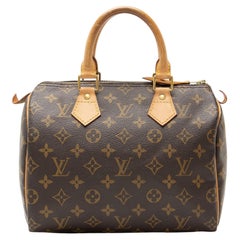 Louis Vuitton Vintage Monogram Canvas Speedy 25 Satchel