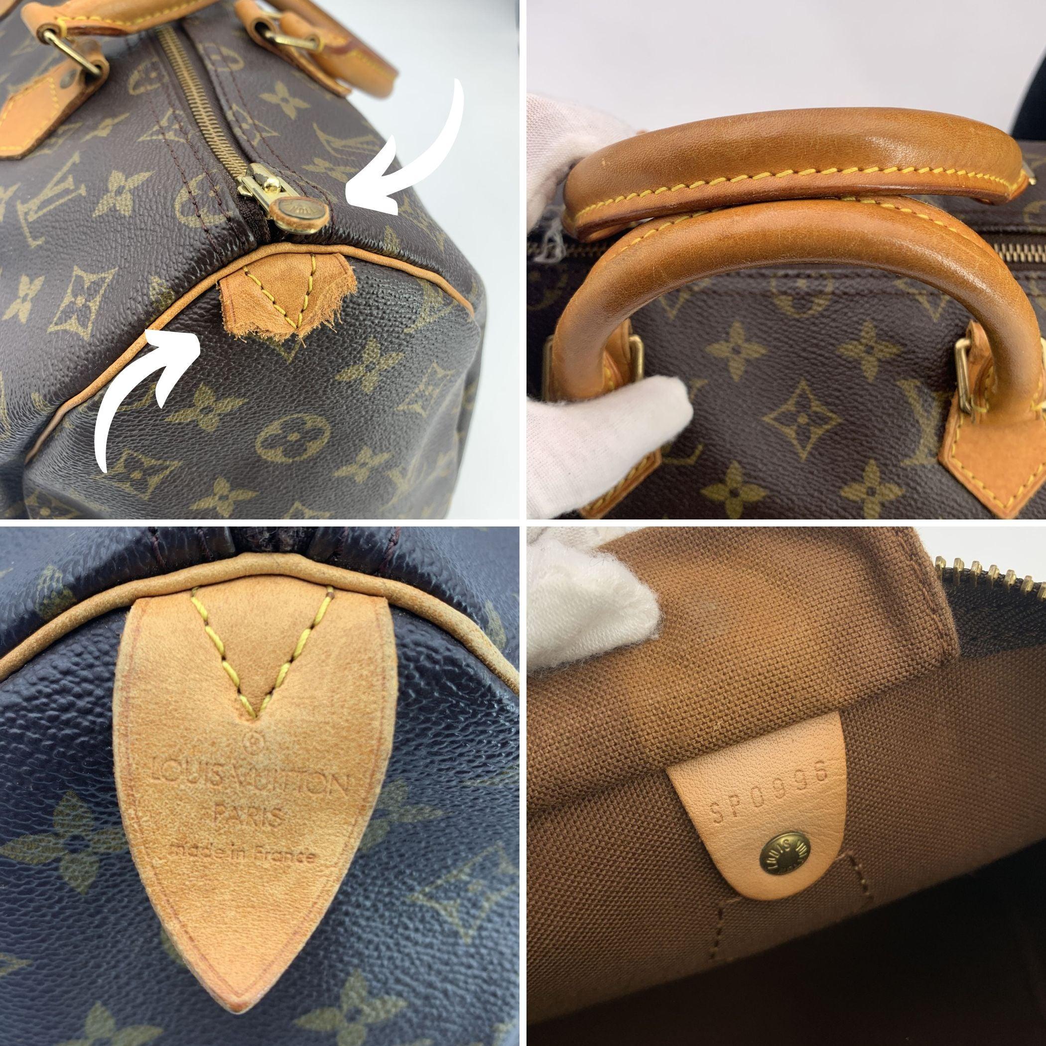 Louis Vuitton Vintage Monogram Canvas Speedy 35 Sac M41524 1