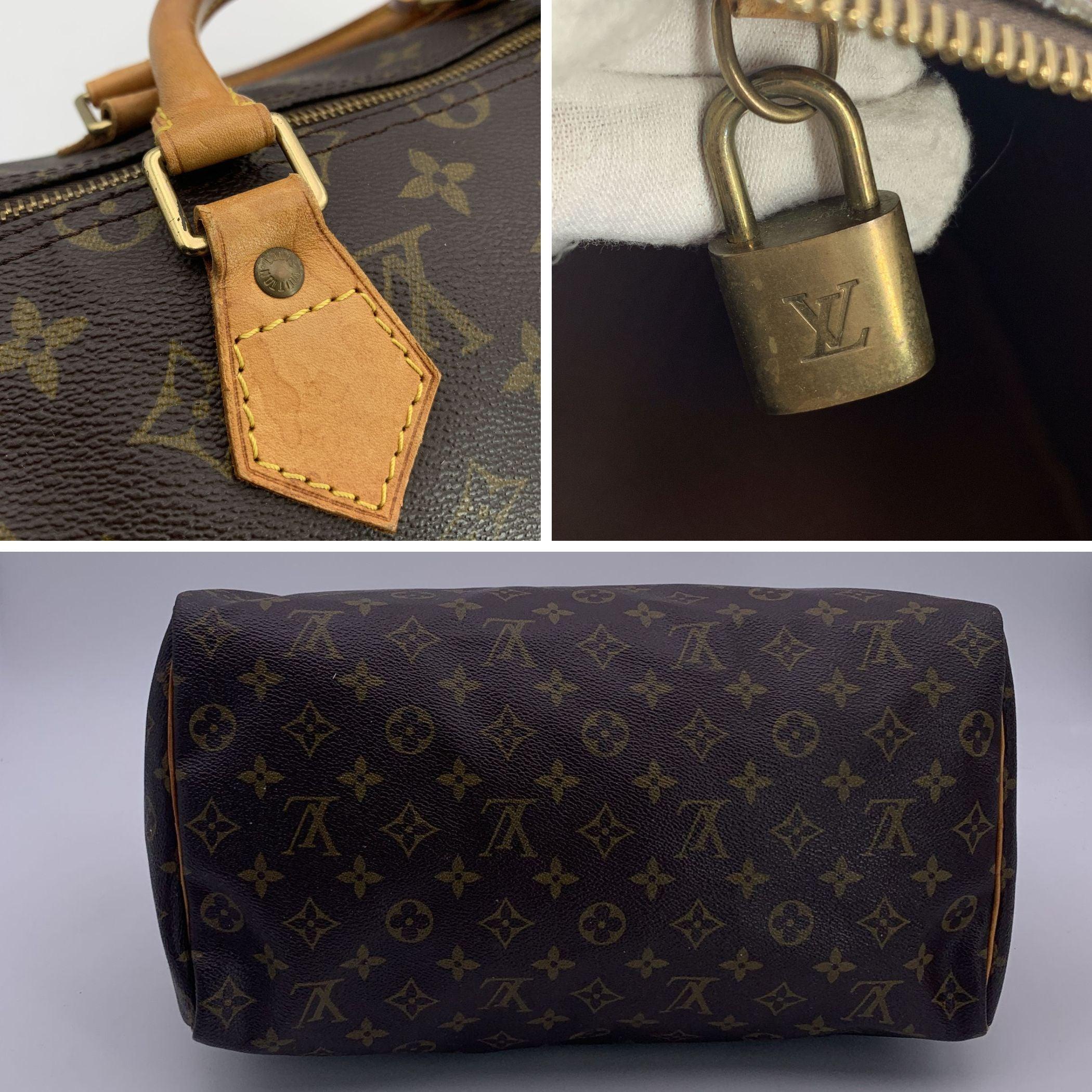 Louis Vuitton Vintage Monogram Canvas Speedy 35 Sac M41524 2