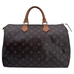 Louis Vuitton Vintage Monogram Canvas Speedy 35 Bag M41524