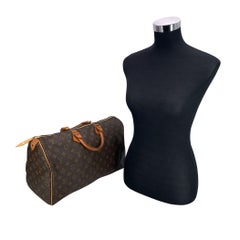 Louis Vuitton Vintage Monogram Canvas Speedy 40 Duffle Bag