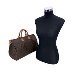 Louis Vuitton Vintage Monogram Canvas Speedy 40 Duffle Bag