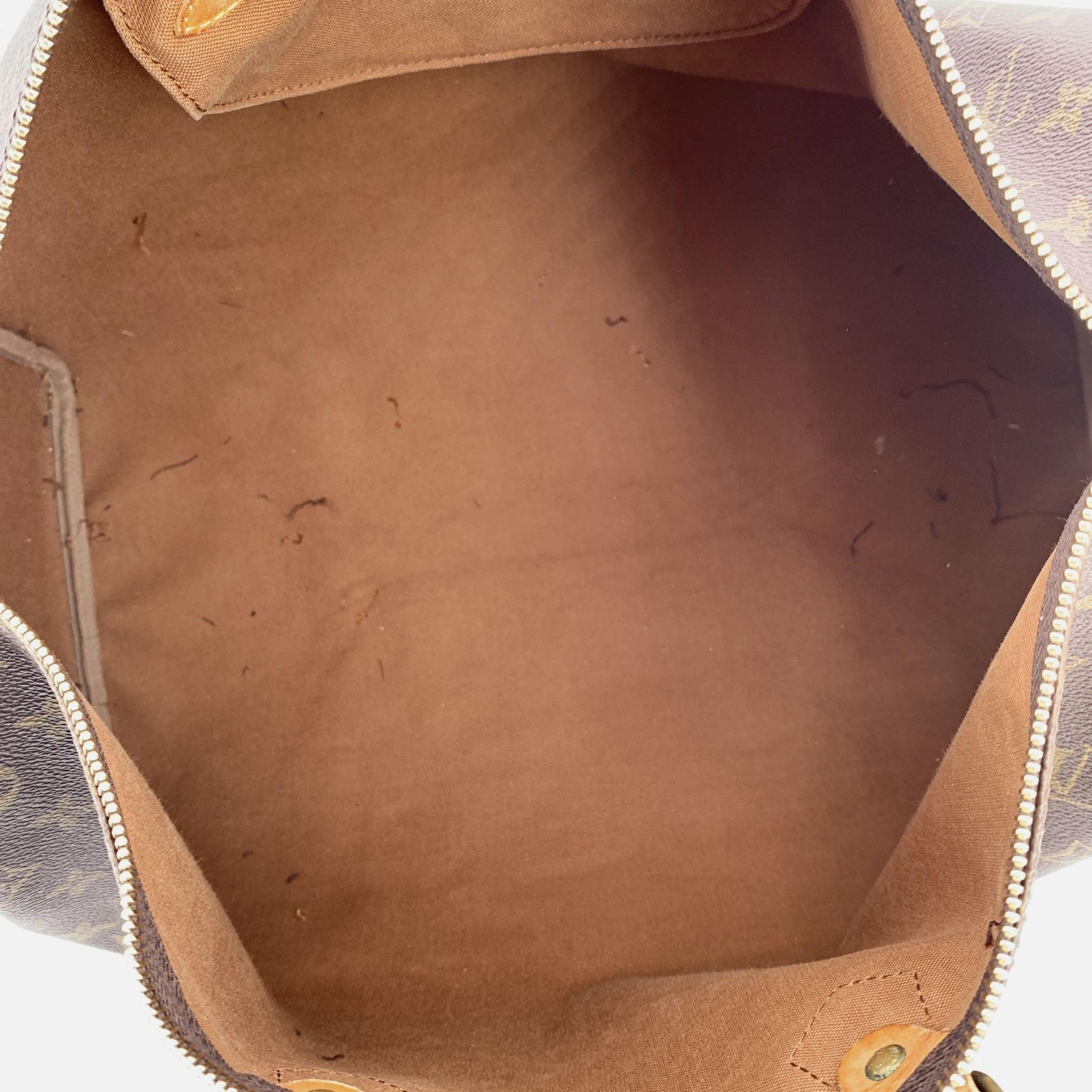 Louis Vuitton Vintage Monogram Canvas Speedy 40 Duffle Bag en vente 1