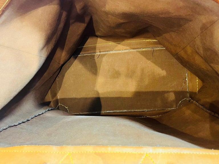 Louis Vuitton Dampfer Reisetasche aus Canvas mit Monogra…