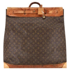 Borsa da viaggio a vapore in tela Monogram Louis Vuitton Vintage