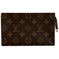 Vintage toiletry bag covered with LV monogram by Louis Vuitton, France