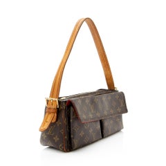 Louis Vuitton Vintage Monogram Canvas Viva Cite MM Shoulder Bag