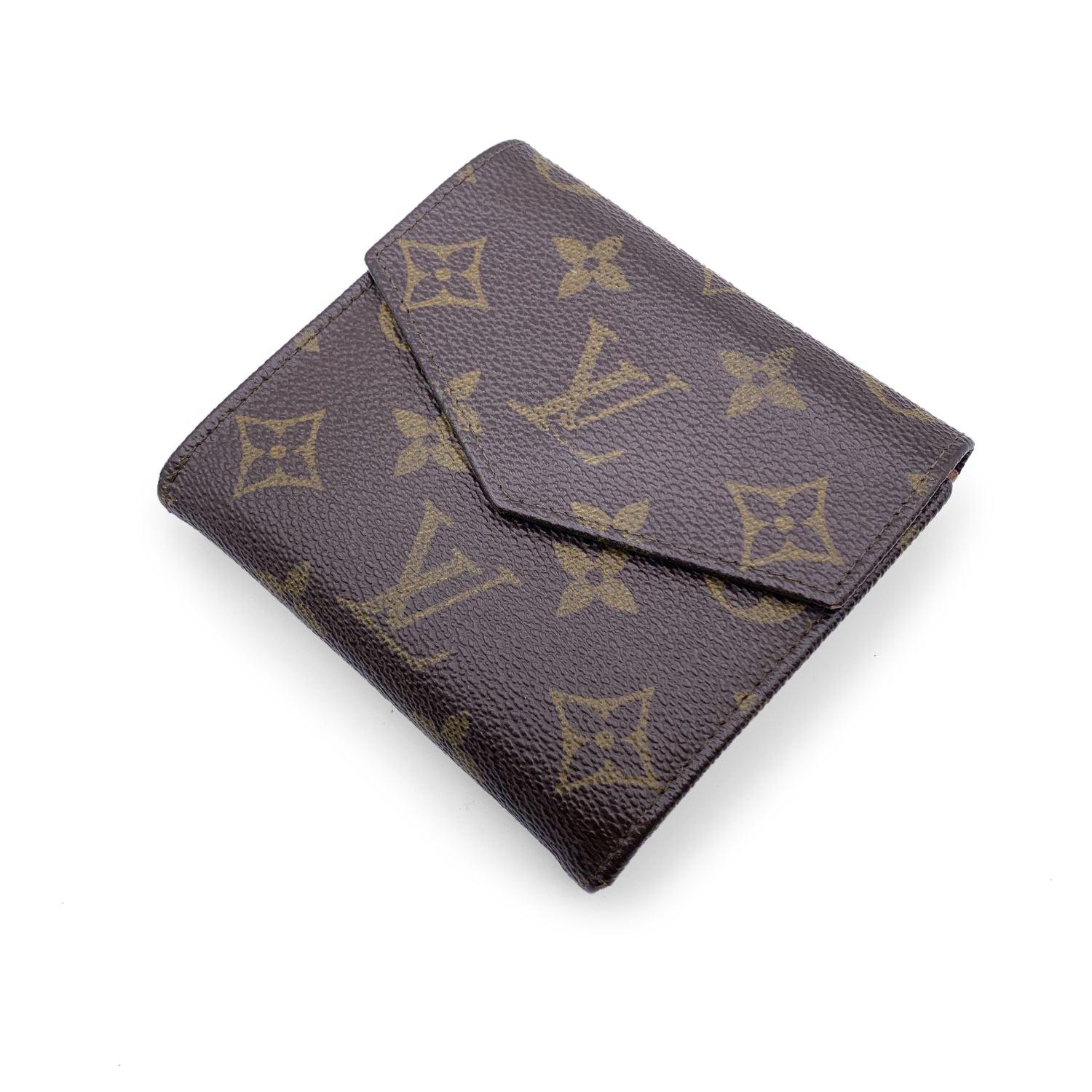 Women's or Men's Louis Vuitton Vintage Monogram Compact Double Flap Wallet M61652