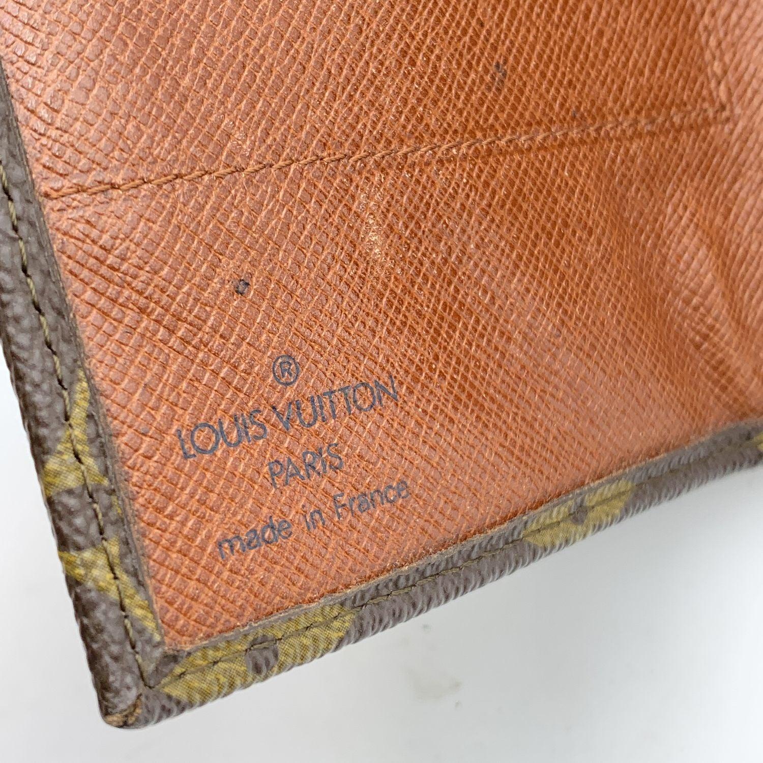Louis Vuitton Vintage Monogram Compact Double Flap Wallet M61652 1