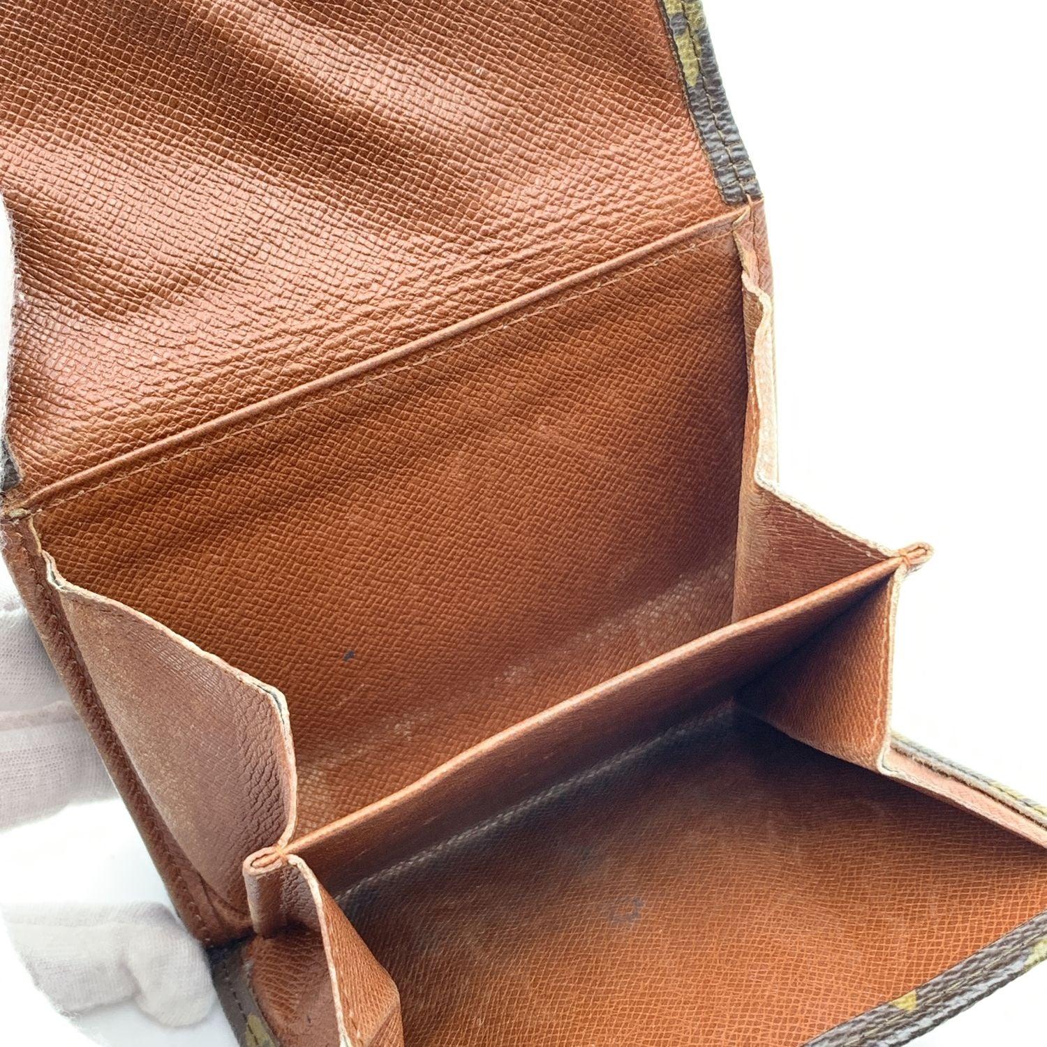 Louis Vuitton Vintage Monogram Compact Double Flap Wallet M61652 2